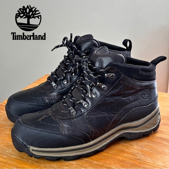 Timberland Youth Waterproof Leather Hiking Boots - Picture 1 of 14